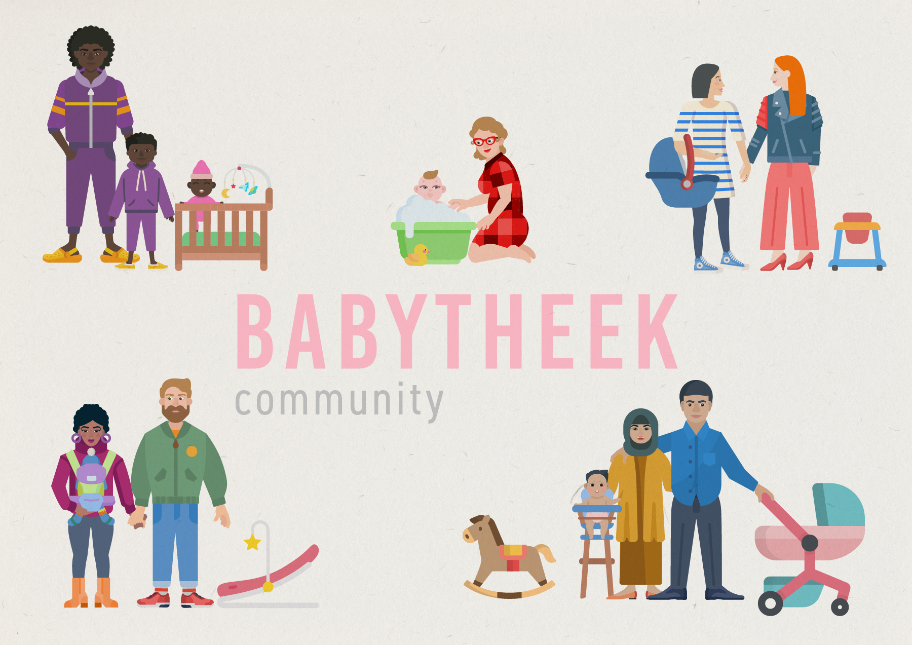 Babytheek community illustration